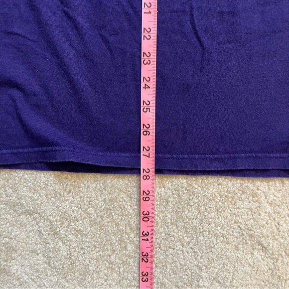 VINTAGE K-State Wildcats Shirt Mens Extra Large Purple Nike Trim Cotton NCAA - Picture 8 of 8